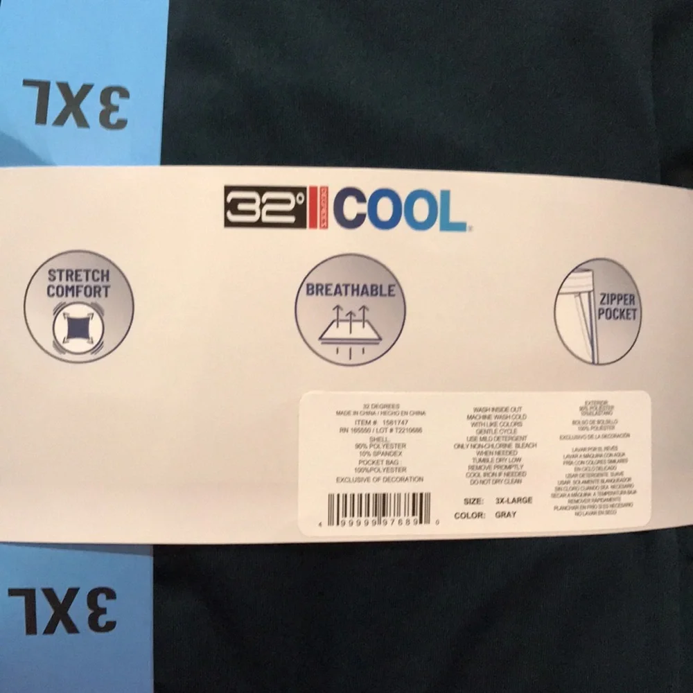 PRICE FIRM (2) packs of (2)pair in each pack  of men’s performance shorts ( - Picture 11 of 16